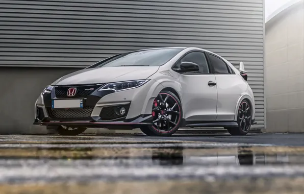 Картинка Honda, White, Civic, Type-R, FK2