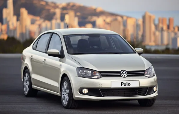 Асфальт, city, город, volkswagen, перед, wheels, седан, front