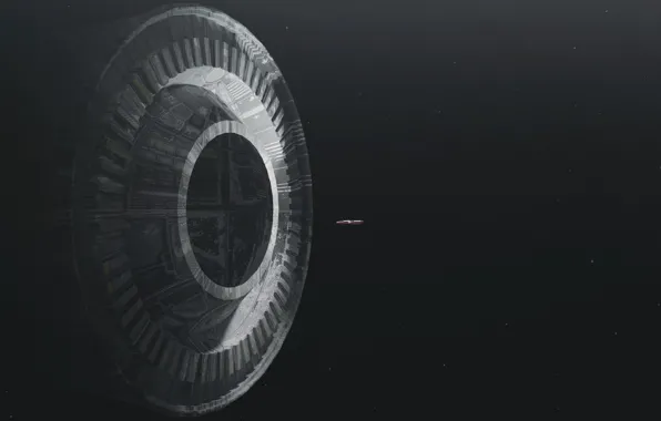 Станция, Космос, Space, Космический Корабль, Station, Spaceship, Space Station, Science Fiction