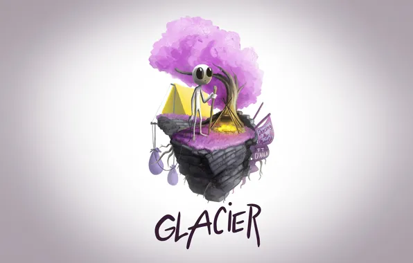 Music, Glacier, Cover, Monstercat, Q'AILA, Dancing By Myself