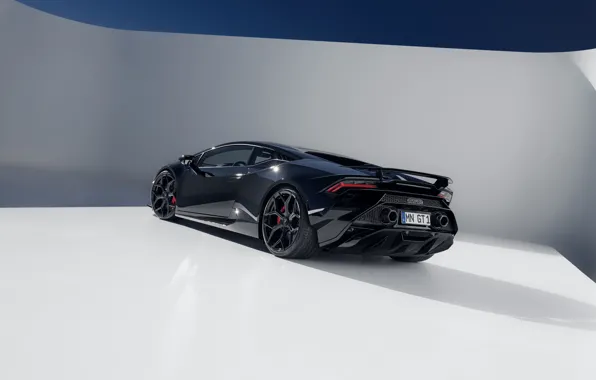 Картинка Lamborghini, Huracan, rear view, Novitec Lamborghini Huracan Tecnica