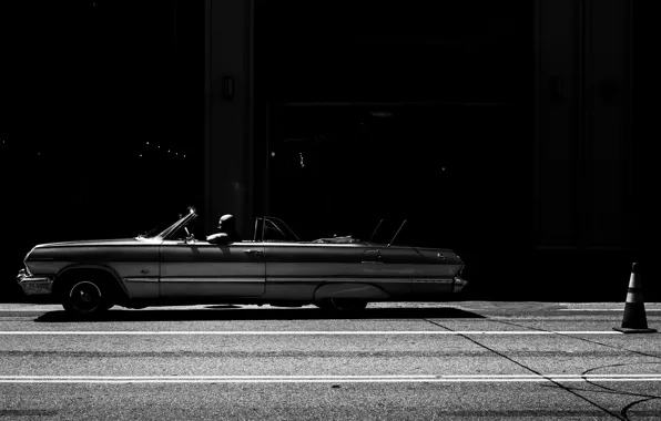 Car, Street, Wallpaper, Photo, Man, Rinzi Ruiz, Black & White
