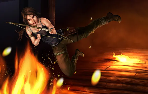 Картинка девушка, лара крофт, Lara Croft, TombRaider, Contest