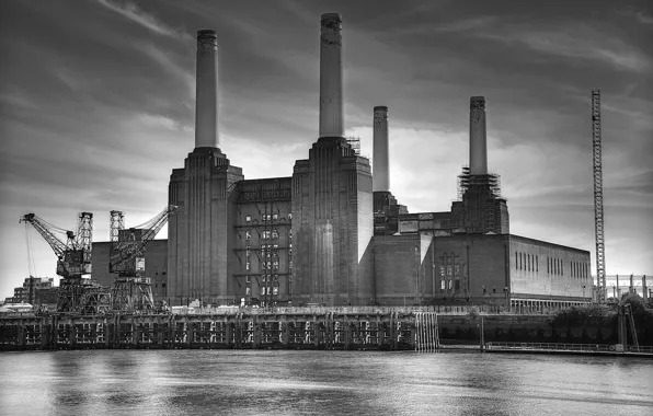 Картинка city, город, Лондон, фотограф, photography, London, Lies Thru a Lens, Battersea Power Station