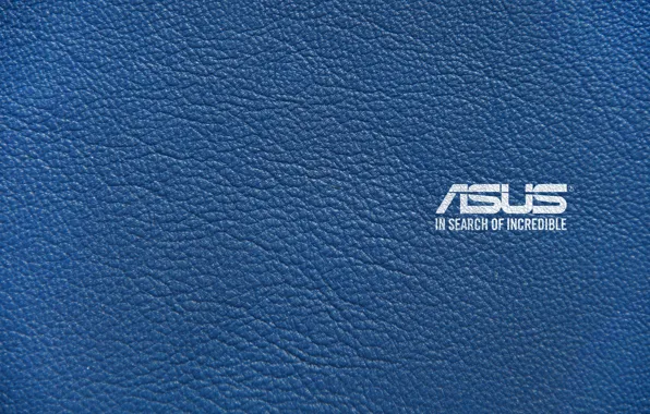 Минимализм, кожа, Логотип, minimalism, Logo, ASUS, leather, Digital Art