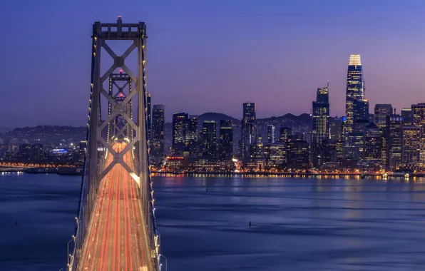 Ночь, город, San Francisco