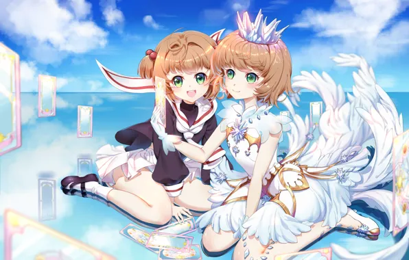 Карты, дети, Card Captor Sakura, Сакура - собирательница карт