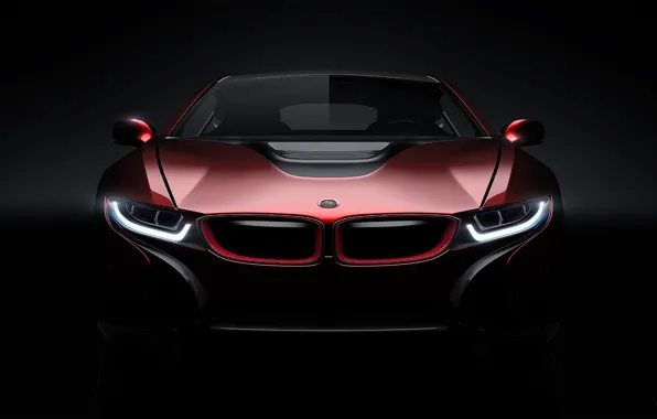 Concept, BMW, Light, Red, Car, Front