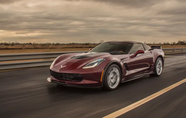 Картинка Corvette, Chevrolet, speed, drive, Hennessey, Hennessey Chevrolet Corvette Z06