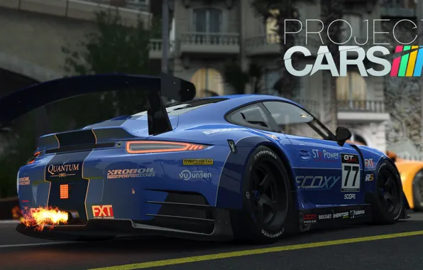 Картинка игра, 911, Porsche, game, cars, GT3, Project, Project CARS