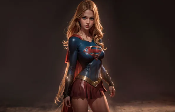Картинка supergirl, horizon, heroic