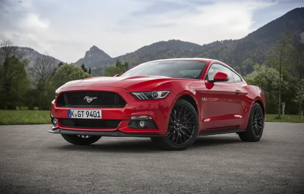 Mustang, Ford, мустанг, форд, Fastback, 2015, EU-spec