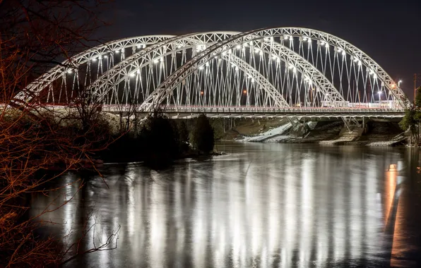 Картинка river, bridge, canada, ottawa, Silver Spring