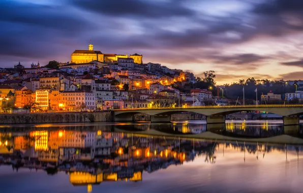 Ночь, город, Coimbra