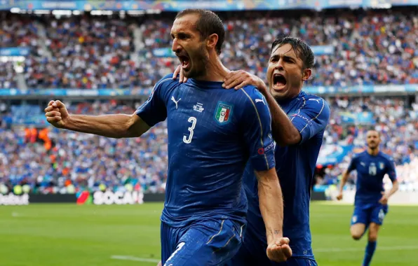 Футбол, Италия, Italy, France, гол, футболисты, игроки, football