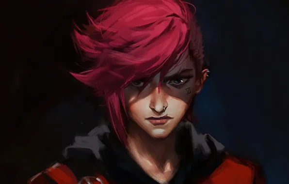 Art, fanart, painted, Arcane, Arcane: League of Legends