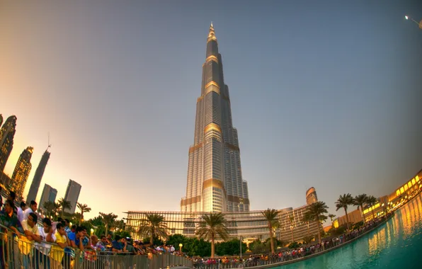 Картинка Дубай, Dubai, небоскрёб, Бурдж-Халифа, Burj Khalifa