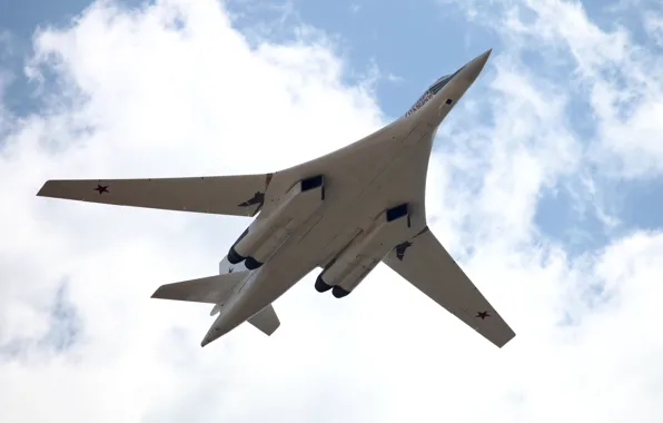 Ввс россии, белый лебедь, Blackjack, ту-160, стратегический бомбардировщик-ракетоносец