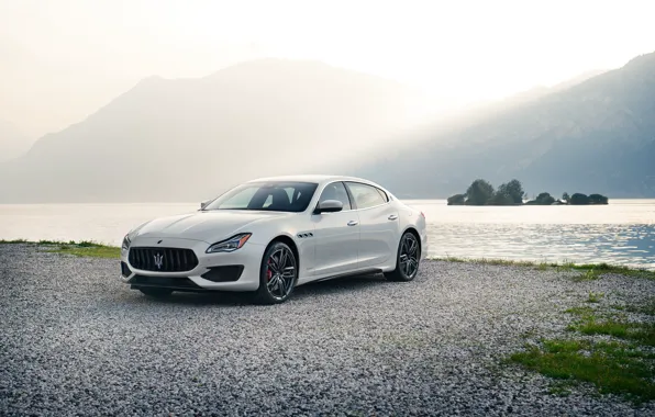 Авто, белый, Maserati, Quattroporte, металлик, GTS, 2019, GranSport