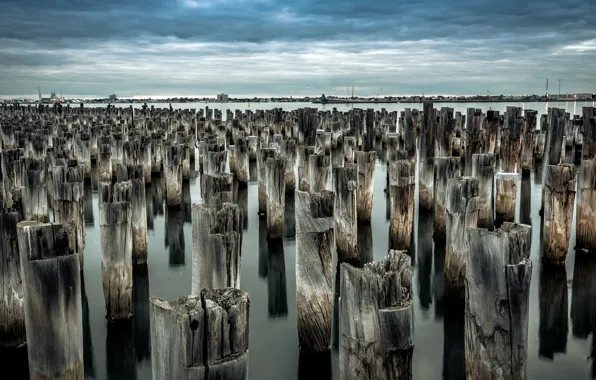 Melbourne, Australia, Victoria, Port Melbourne, Princess Pier