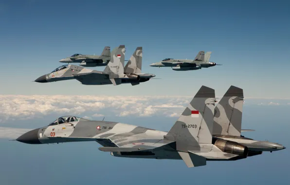 Истребитель, ВВС, Су-30МК