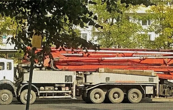 Автомобили, строительная техника, бетононасос