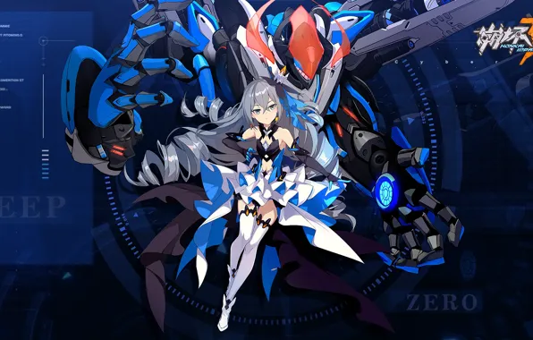 Девушка, игра, аниме, Honkai Impact 3rd
