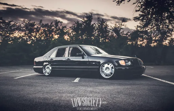 Mercedes-benz, stance, c140