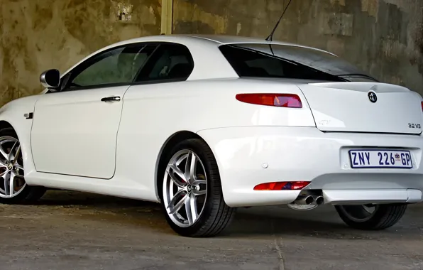 Alfa Romeo, Alfa, Romeo, White, Back, Limited Edition, Alfa Romeo GT, Alfa GT