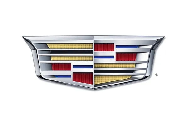 Cadillac, логотип, новый, 2014