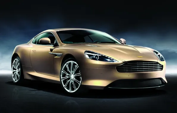 Фон, Aston Martin, Вираж, суперкар, передок, Астон Мартин, спец.версия, Virage