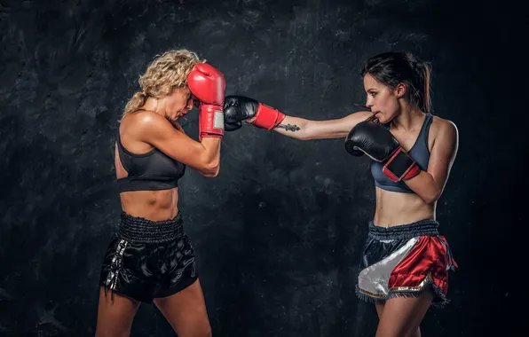 Картинка young, boxing, training, student, boxing gloves, trainer, expirience