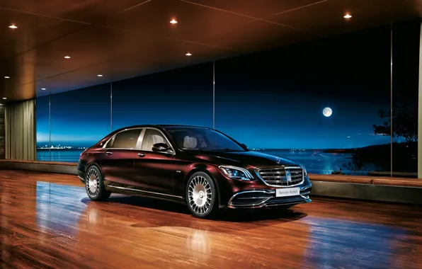 Картинка Mercedes-Benz, седан, Maybach, 2018, S-Class, S650