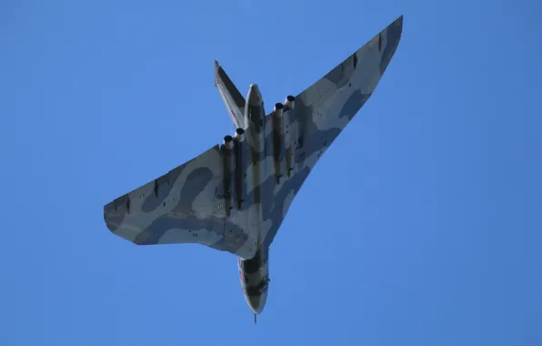 Картинка бомбардировщик, самолёт, британский, Avro Vulcan