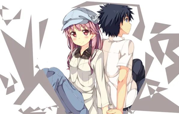 Девушка, парень, To Aru Majutsu no Index, Индекс волшебства, Магический индекс