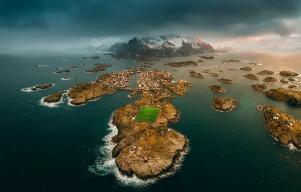 Картинка Landscape, Norway, Lofoten Islands