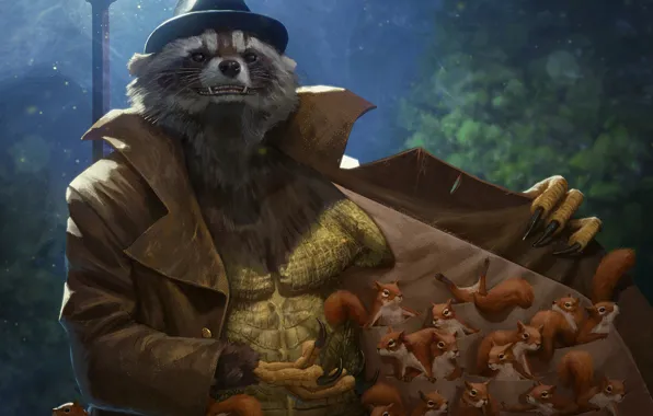 Существо, белки, Squirrel Dealer