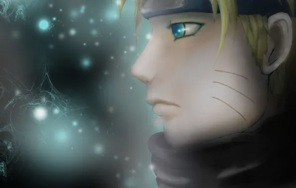 Naruto, anime, winter, snow