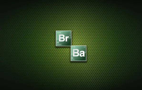 Green, logo, texture, Breaking Bad, chemistry, Bryan Cranston, Walter White, Aaron Paul