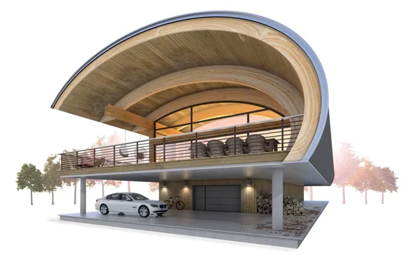 Дизайн, стиль, House, архитектура, строение