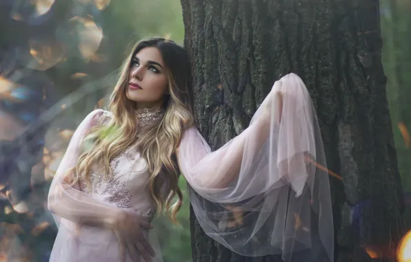 Картинка платье, губки, Maria Del Mar Aguilera