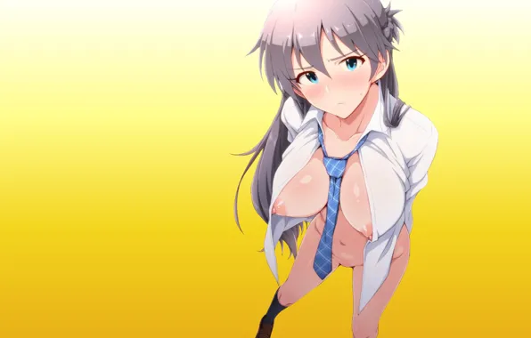 Kawaii, girl, nipples, boobs, anime, pretty, naked, breasts