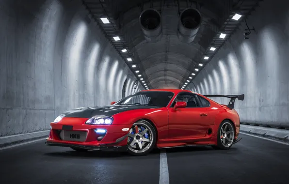 Toyota, Supra, Tunnel