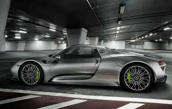 Картинка Porsche, Spyder, 918, 2015