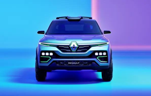 Машина, авто, фон, обои, техника, внедорожник, автомобиль, renault