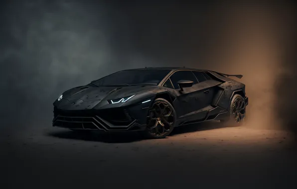 Картинка futuristic, Lamborghini, art, car, future