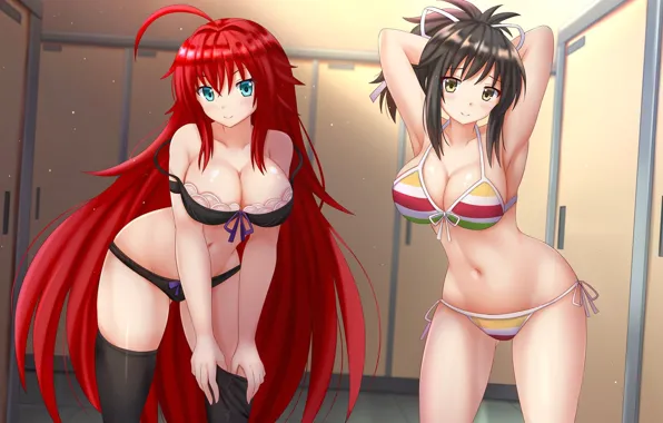 Demon, red, girl, sexy, game, pantsu, bra, panties