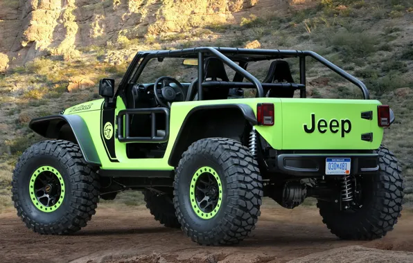 Car, USA, rock, desert, Jeep, Michigan, concepts, sbaku