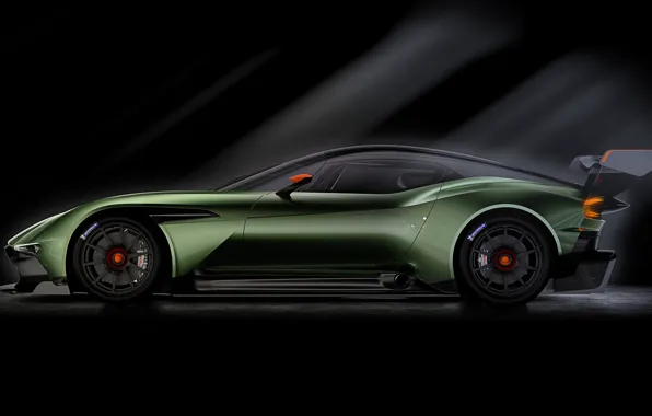 Aston Martin, вулкан, астон мартин, сбоку, 2015, Vulcan