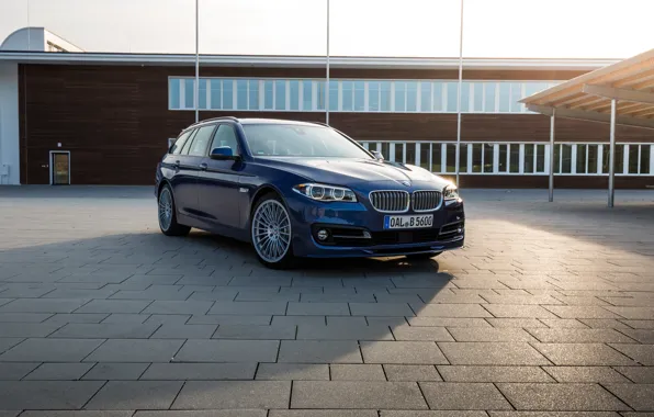 Картинка бмв, BMW, F10, универсал, Alpina, Limousine, Bi-Turbo, 2015